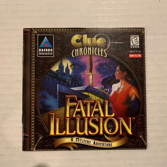 Clue Chronicles: Fatal Illusion - PC CD ROM Vintage Game 1999 Hasbro - Picture 4 of 5